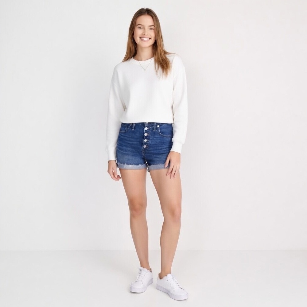 MADEWELL Hi-Rise Denim Shorts